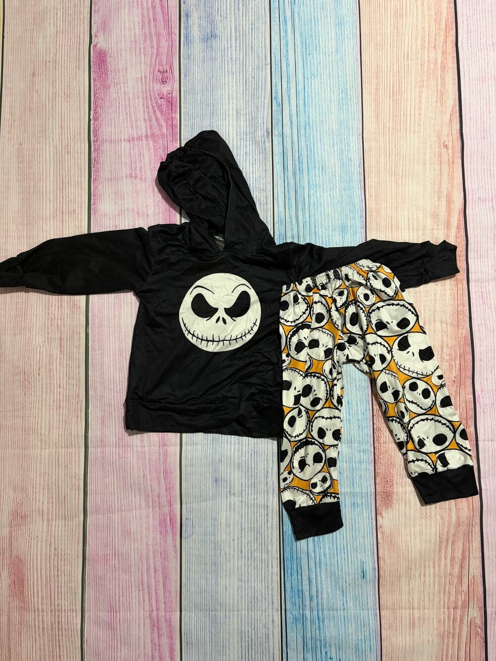 Toddler Boys 12-18 Month Nightmare Before Christmas Jack Skellington Set